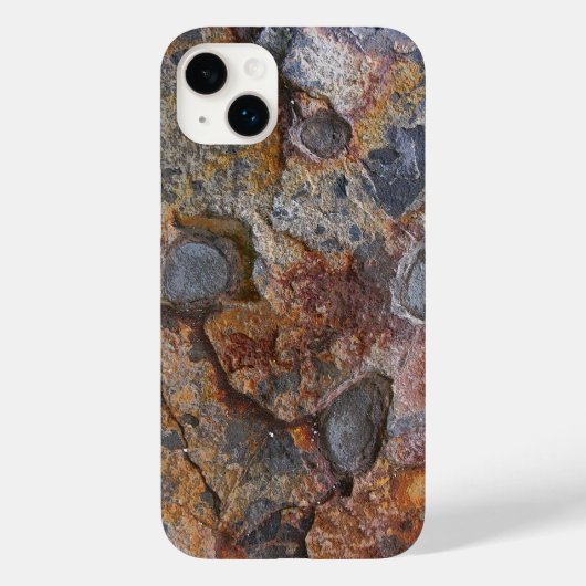 Grungy Geology Rusty Rock Structure Case-Mate iPhone Case (Achterkant)