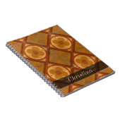 Grungy Geometric Floral Keramische tegels om het e Notitieboek (Rechterzijde)