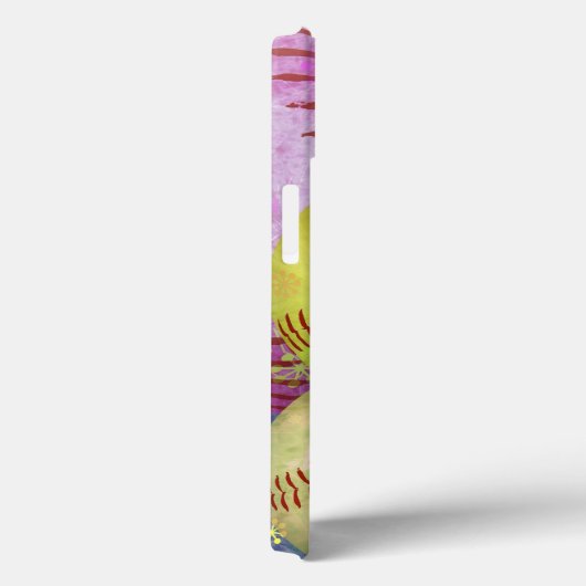 Grungy Girly Softball Case-Mate iPhone Case (Achterkant / Rechts)