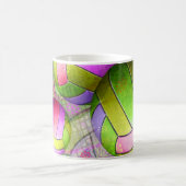 Grungy Girly Volleyball Koffiemok (Center)