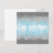 Grungy Glitchy Funky Abstract Demiboy Pride Vlag (Voorkant / Achterkant)