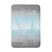 Grungy Glitchy Funky Abstract Demiboy Pride Vlag Badmat (Voorkant Verticaal)
