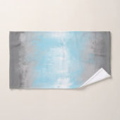Grungy Glitchy Funky Abstract Demiboy Pride Vlag Handdoek (Handdoek)