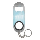 Grungy Glitchy Funky Abstract Demiboy Pride Vlag Mini Flessenopener (Achterkant)