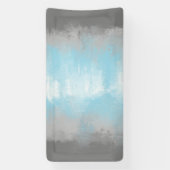 Grungy Glitchy Funky Abstract Demiboy Pride Vlag Spandoek (Verticaal)