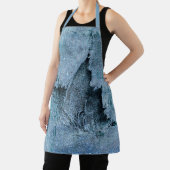 grungy glittersuède denim schort (Insitu)