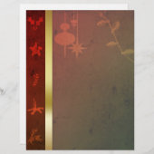 Grungy  Gold Kerstmis (Voorkant / Achterkant)