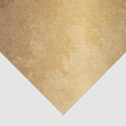 Grungy Gold Minimale Abstracte VIP Luxury Tissuepapier (Detail)