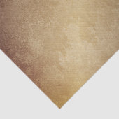 Grungy Gold Sepia Minimale Abstracte VIP Industria Tissuepapier (Detail)