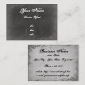 Grungy, gotische stijl Visitekaartjes (Voorkant / Achterkant)