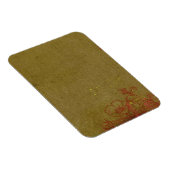 Grungy Graffiti met Red Floral Magneet (Rechterzijde)