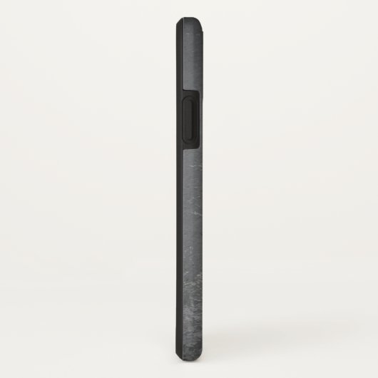 Grungy Grey monogram getekend patroon Case-Mate iPhone Case (Achterkant / rechts)