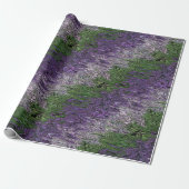 Grungy Groovy Funky Trippy Genderqueer Pride Cadeaupapier (Uitgerold)
