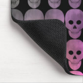Grungy Halloween schedels Muismat (Hoek)