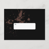 Grungy Heart Rock & Roll-foto Bewaar de datum Aankondigingskaart (Achterkant)