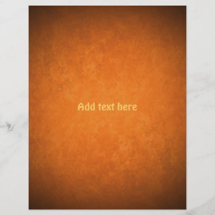 Grungy herfstkleuren achtergrond oranje en bruin flyer