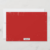 GRUNGY Holiday Photo Cards Feestdagenkaart (Achterkant)