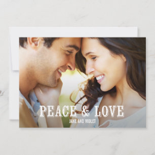 GRUNGY Holiday Photo Cards Feestdagenkaart