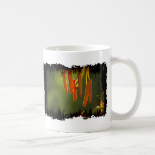 Grungy Humboldt Lily Stamens op wit Koffiemok