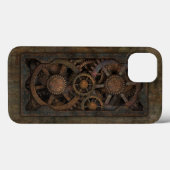 Grungy Industrial Steampunk Machine Case-Mate iPhone Case (Achterkant (horizontaal))