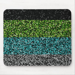 Grungy Lawaaiige Abstracte Quoiromantische Pride V Muismat