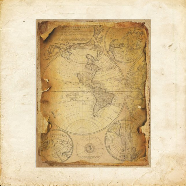  Grungy Map Scrapbook (Creator heeft geüpload)