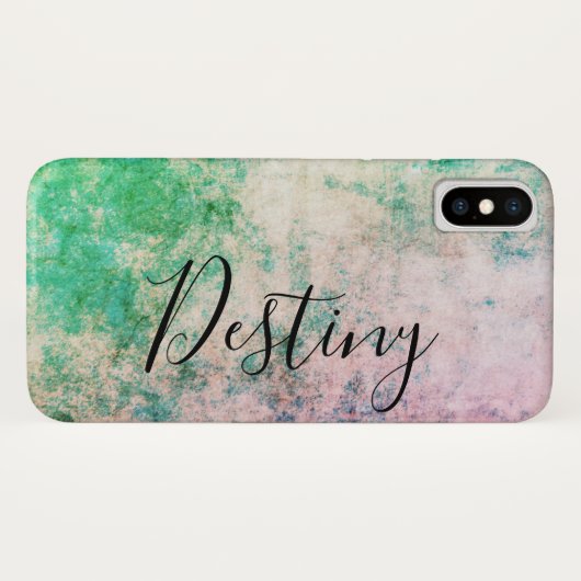 Grungy ModernTextuur Case-Mate iPhone Case (Achterkant (horizontaal))