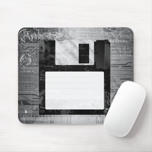 grungy mousepad muismat (Met muis)