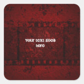 Grungy ontwerp sticker (Voorkant)