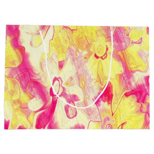 Grungy-Painted-Florals-12- Groot Cadeauzakje (Achterkant)