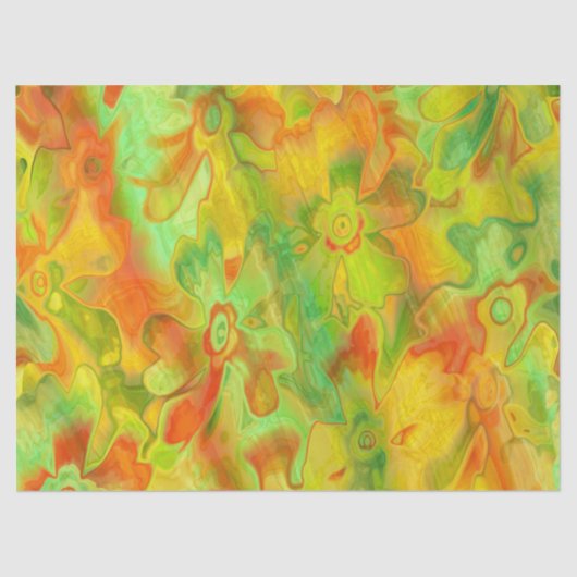Grungy-Painted-Florals-7-Weefselpapier Tissuepapier (Voorkant)