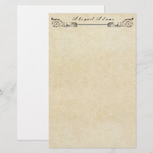 Grungy Parchment Paper  Briefpapier (Voorkant / Achterkant)