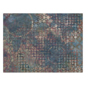 Grungy Patronen met het Patchwork van het Oversein Tafelkleed (Voorkant (Horizontaal))