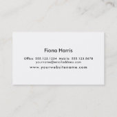 Grungy Patronen met het Patchwork van het Oversein Visitekaartje (Achterkant)