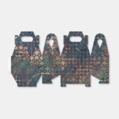 Grungy Patronen met Slordig Lapwerk van Texturen Bedankdoosjes (Uitgevouwen)