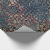 Grungy Patronen met Slordig Lapwerk van Texturen Cadeaupapier (Hoek)