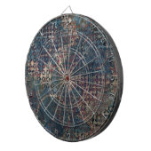 Grungy Patronen met Slordig Lapwerk van Texturen Dartbord (Voorkant Rechts)