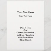 Grungy Personal Trainer Flyer (Achterkant)