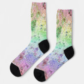Grungy Rainbow Socks Sokken (Links)