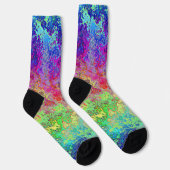 Grungy Rainbow Socks Sokken (Rechts)