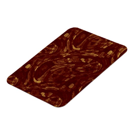 Grungy Red en Yellow Pavers Magneet (Linkerzijde)