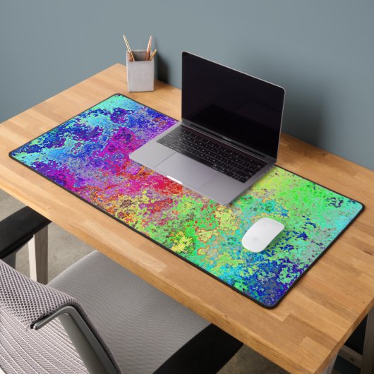 Grungy Regenboog Bureaumat (Kantoor 2)