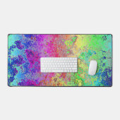 Grungy Regenboog Bureaumat (Keyboard & Muis)