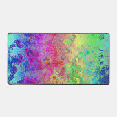 Grungy Regenboog Bureaumat (Voorkant)