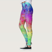Grungy Regenboog Leggings (Links)