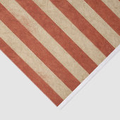 Grungy rode strepen (verticaal) tissuepapier (Detail)