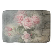 GRUNGY-ROZEN - bloemen Badmat (Voorkant)