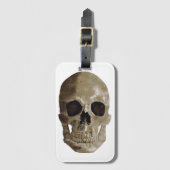 Grungy Skull Bagagelabel (Voorkant (verticaal))