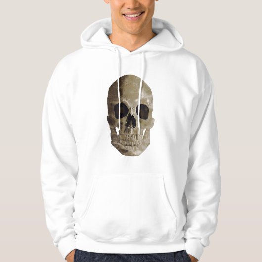 Grungy Skull Hoodie (Voorkant)