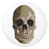 Grungy Skull Keramische Knop (Voorkant)